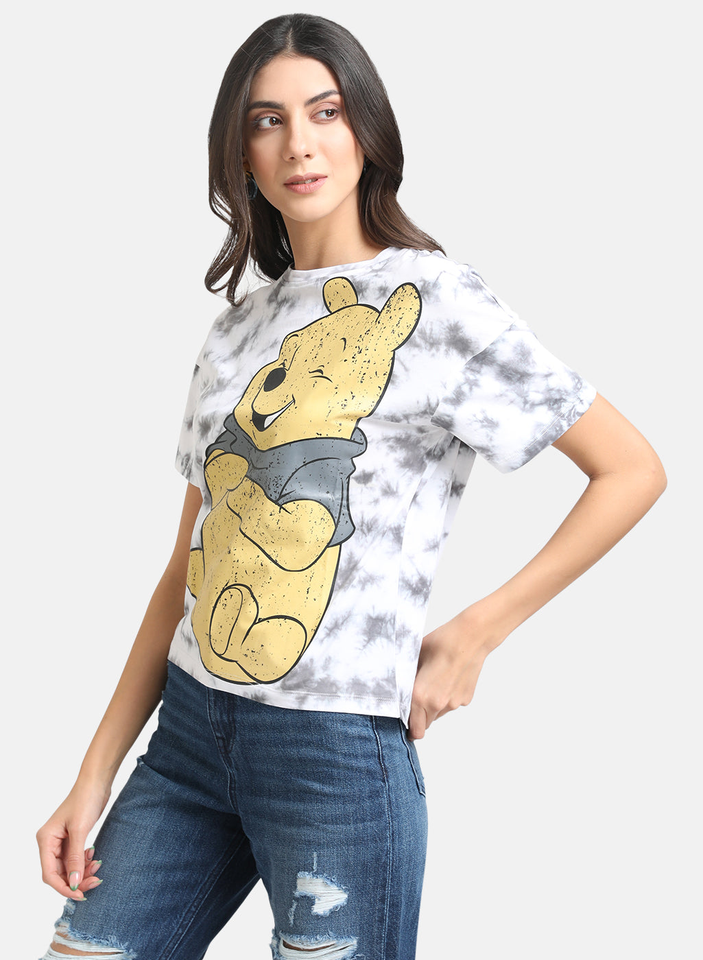 Winnie The Pooh Disney Tie Dye Printed T-Shirt