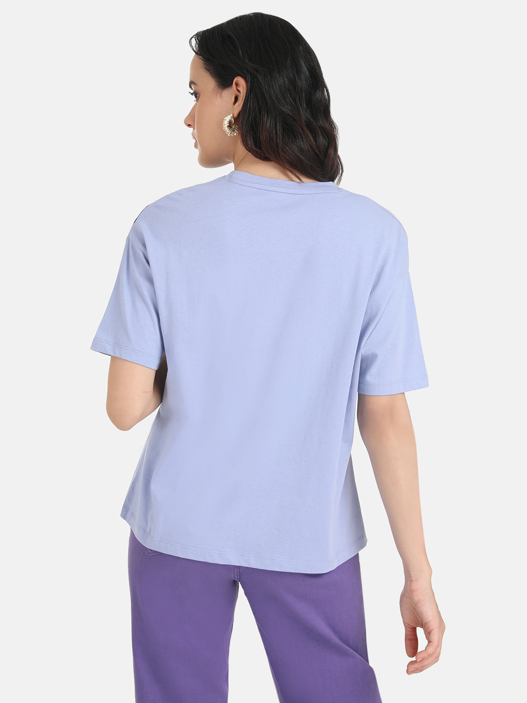 Dumbo Disney Printed T-Shirt With Sequin Work