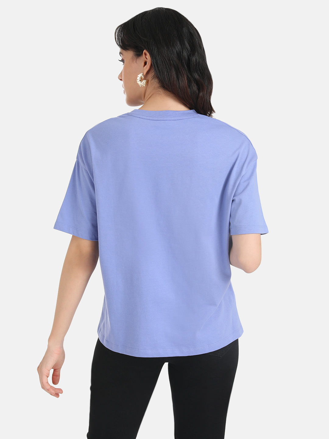 Daisy Duck Disney Printed T-Shirt With Sequin Work