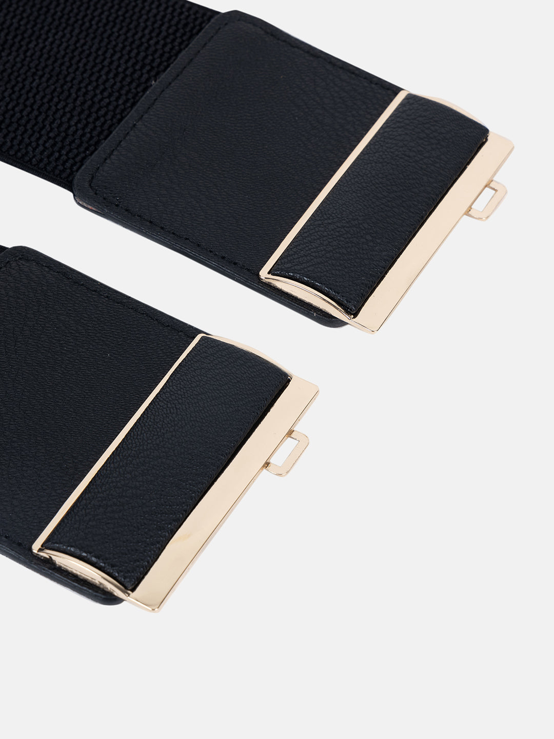 Stretch Bold Buckle Broad Belt