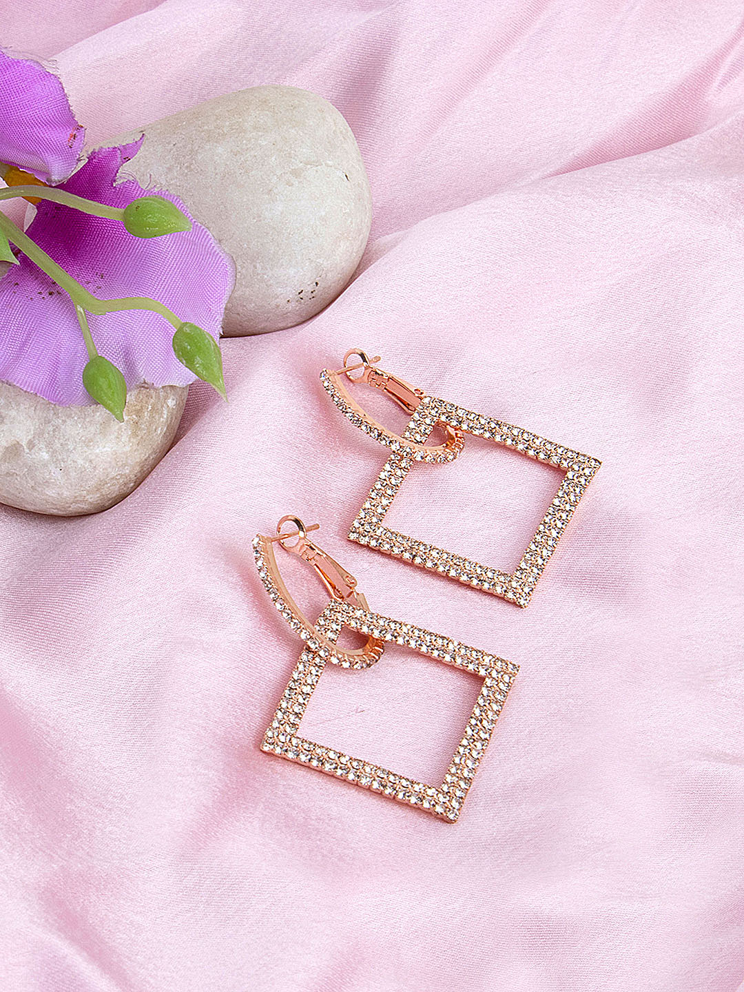 Studded Dazzling Earrings