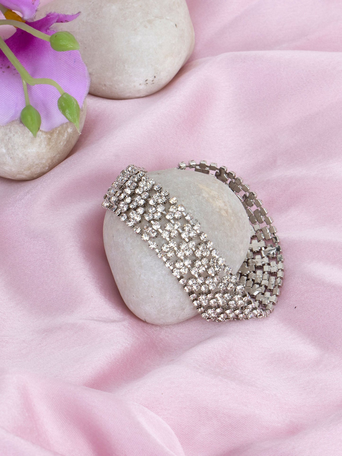 Diamond Cluster Bracelet