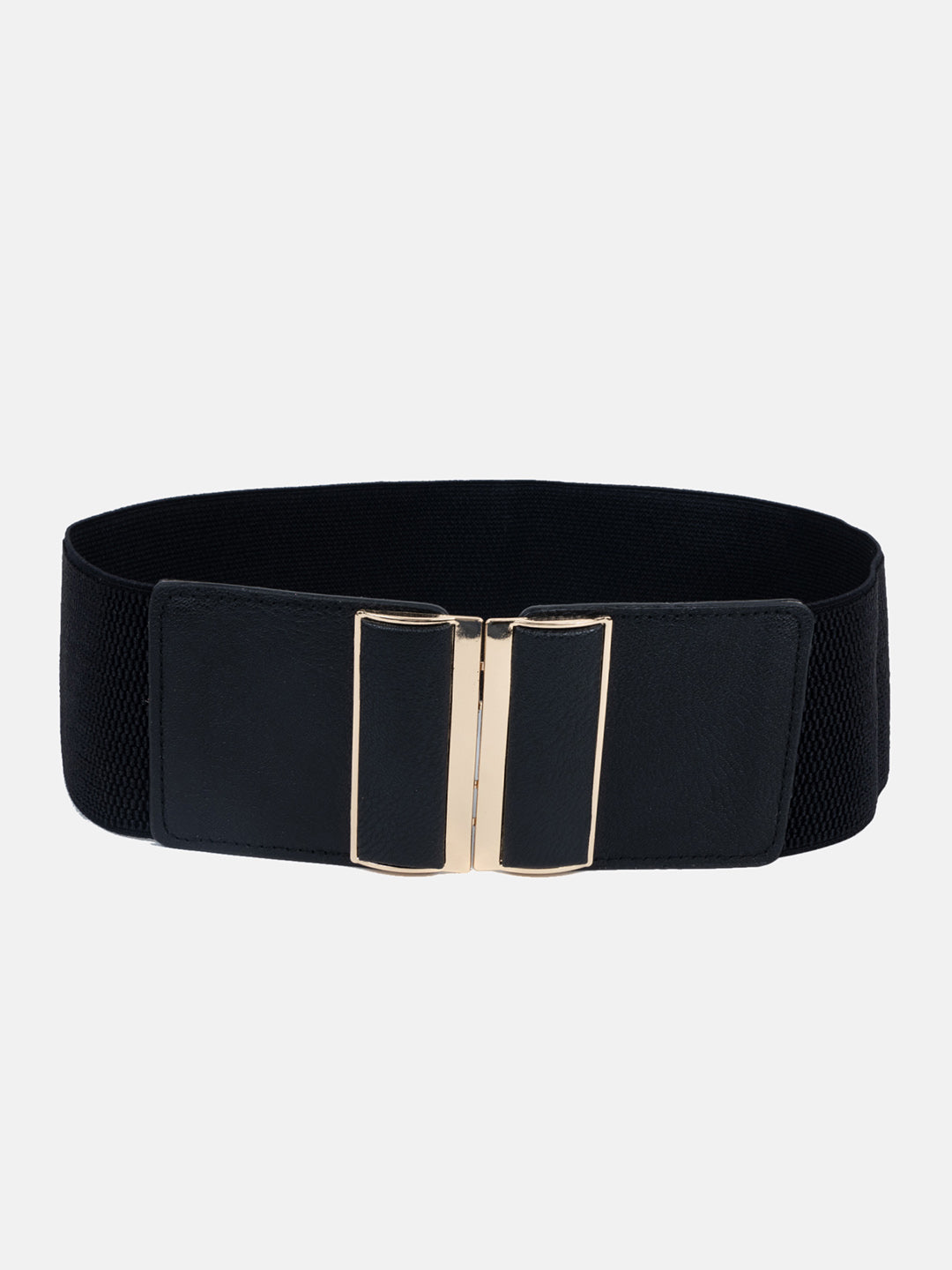 Stretch Bold Buckle Broad Belt