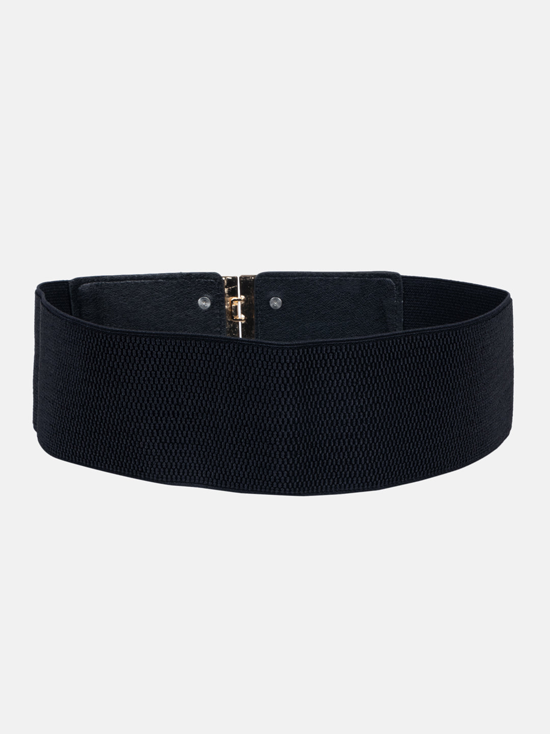 Stretch Bold Buckle Broad Belt