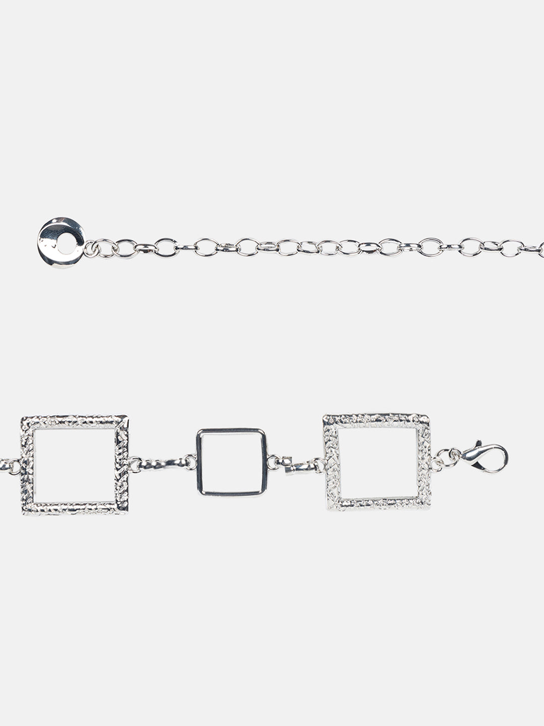 Silver Chain Thin Belt