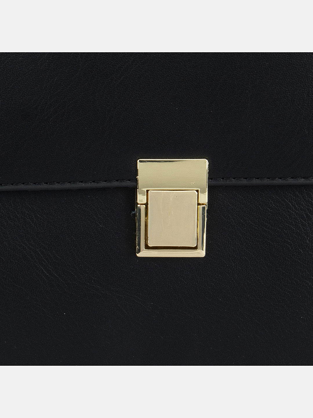 Graceful Sling Bag With Push Lock Details