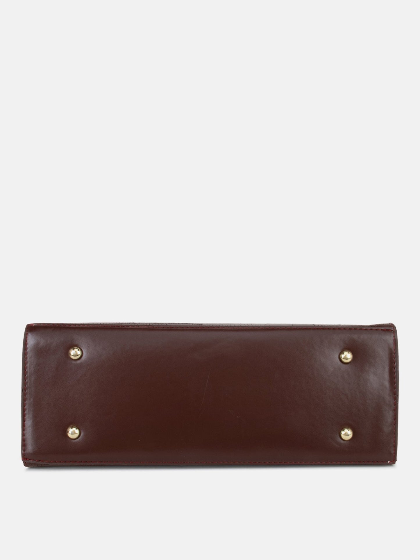 Croco Tote With Wallet & Pouch Bag