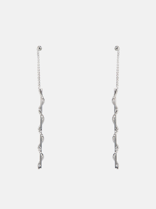 Rhinestone Drop Earrings